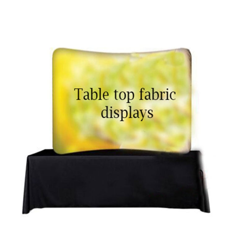 Table Top Fabric Displays UNISUPPLY